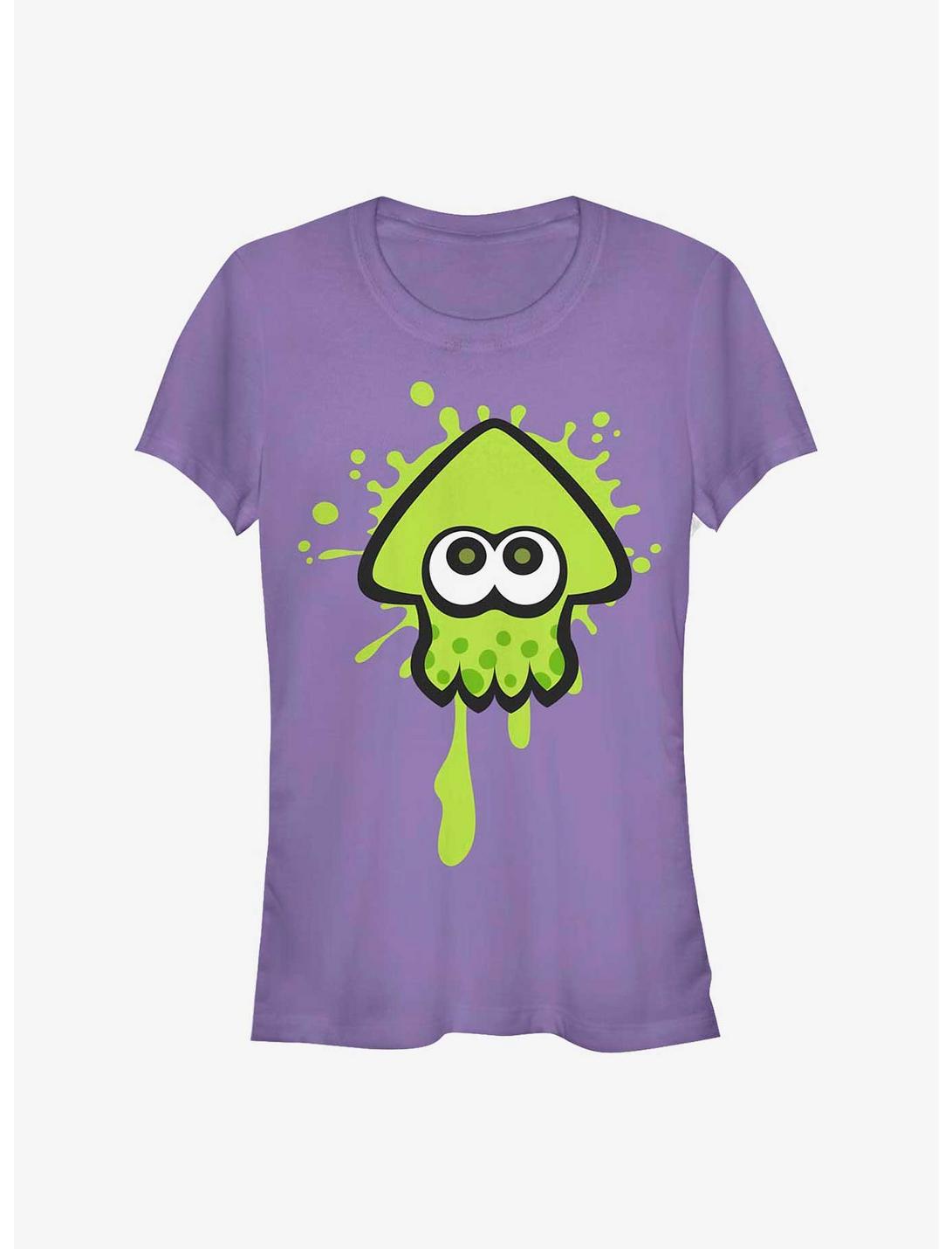 Nintendo Splatoon Team Green Girls T-Shirt, PURPLE, hi-res