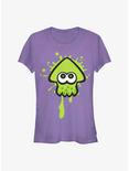 Nintendo Splatoon Team Green Girls T-Shirt, PURPLE, hi-res