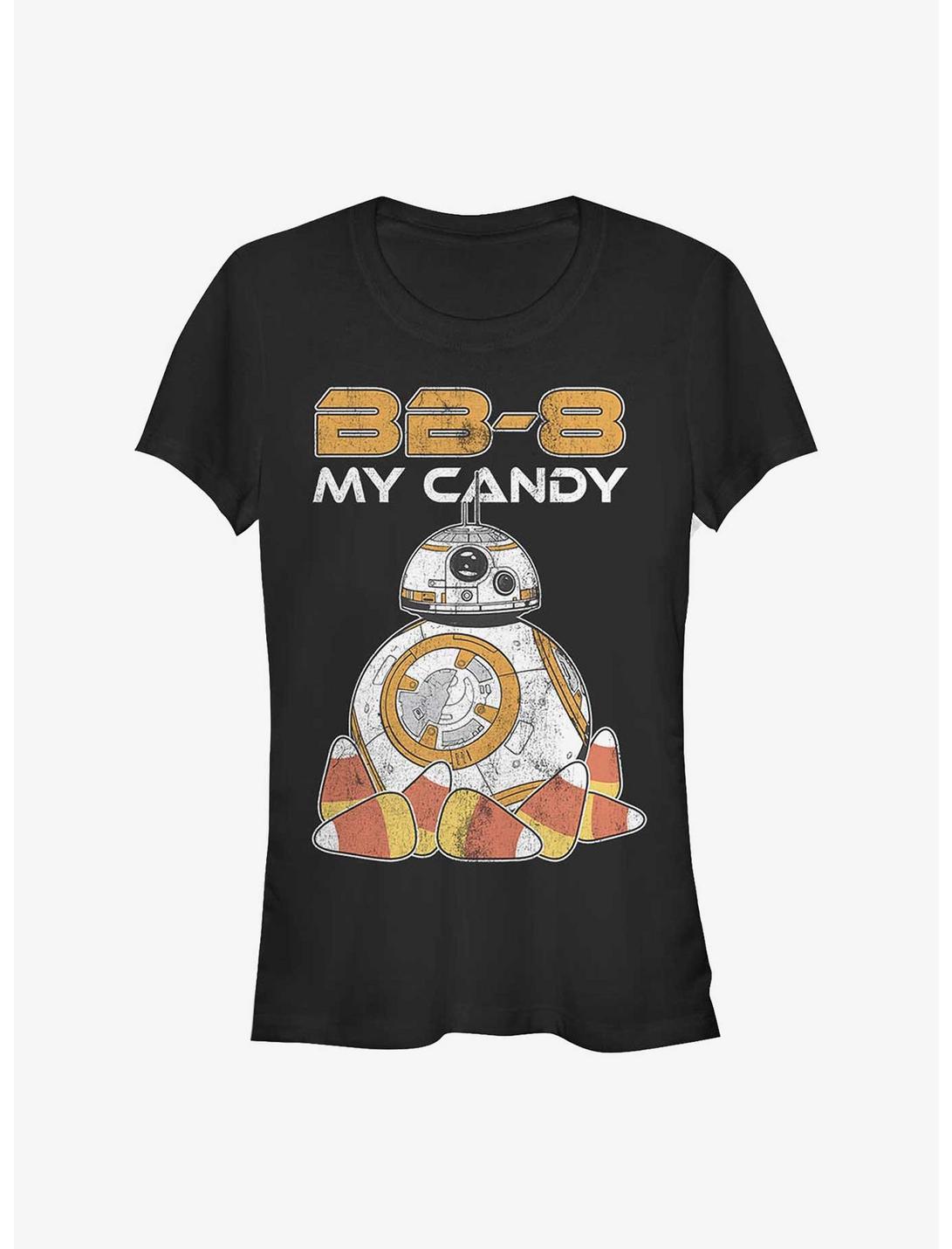 Star Wars BB-8 Candy Girls T-Shirt, BLACK, hi-res