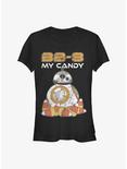 Star Wars BB-8 Candy Girls T-Shirt, BLACK, hi-res