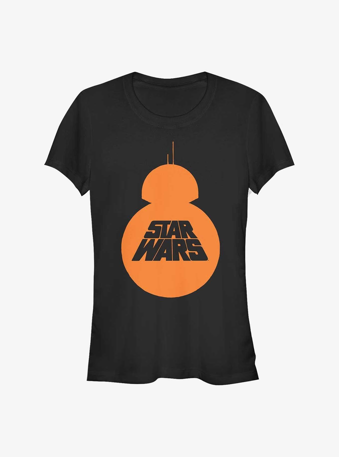 Star Wars BB-8 Pumpkin Girls T-Shirt, BLACK, hi-res