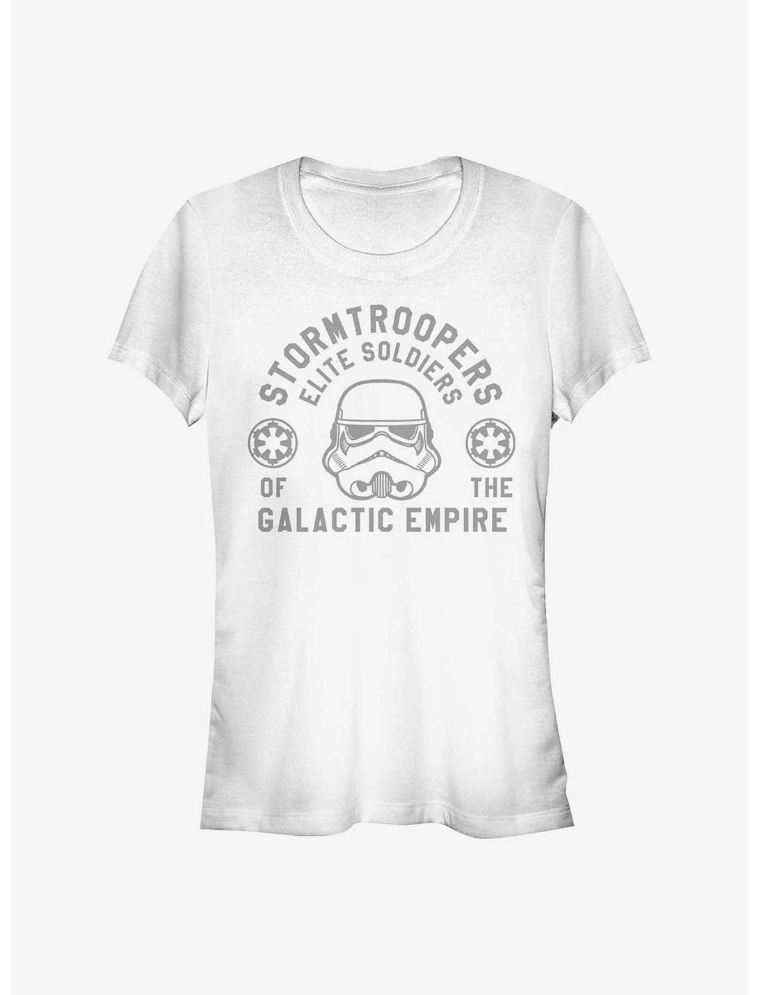 Star Wars Rogue One: A Star Wars Story Elite Troop Girls T-Shirt, WHITE, hi-res
