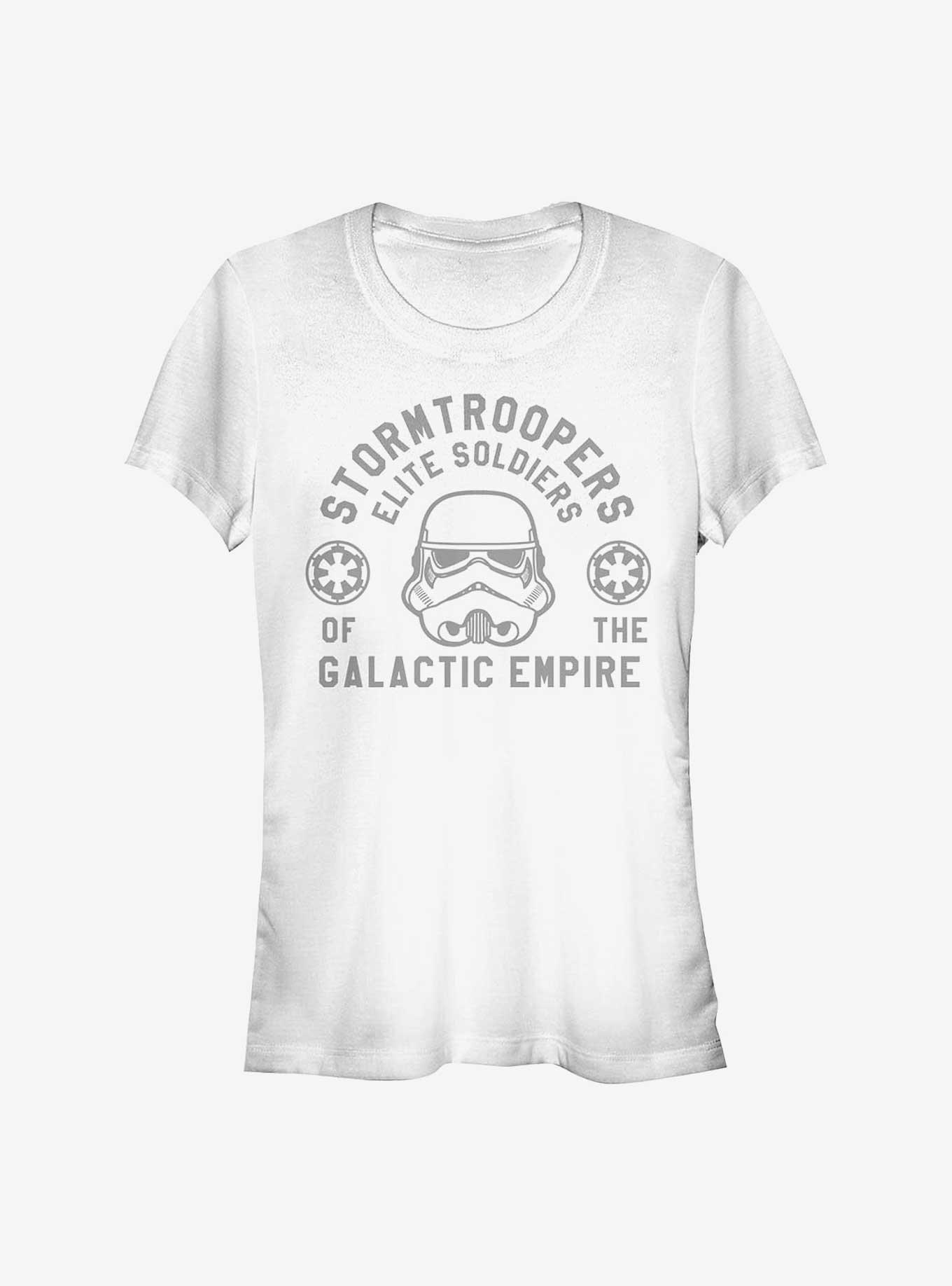 Star Wars Rogue One: A Star Wars Story Elite Troop Girls T-Shirt, WHITE, hi-res