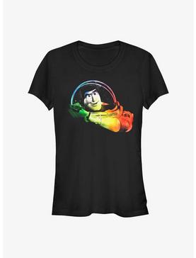 Disney Pixar Toy Story Rainbow Buzz Girls T-Shirt, BLACK, hi-res