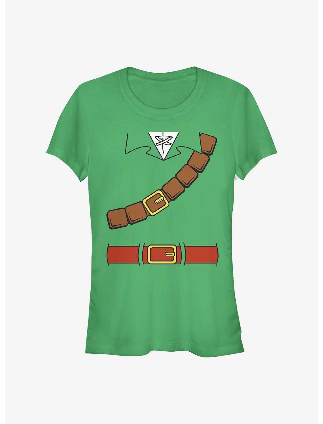 Nintendo Zelda Link Belt Girls T-Shirt, KELLY, hi-res