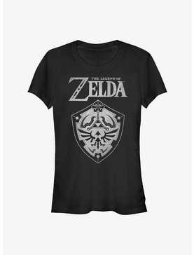 Nintendo Zelda Shield Girls T-Shirt, , hi-res
