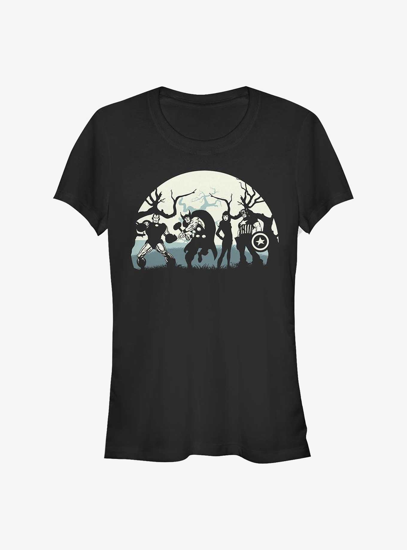 Marvel Avengers Avenge Or Treat Girls T-Shirt, BLACK, hi-res