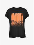 Marvel Avengers Candy Avengers Girls T-Shirt, BLACK, hi-res
