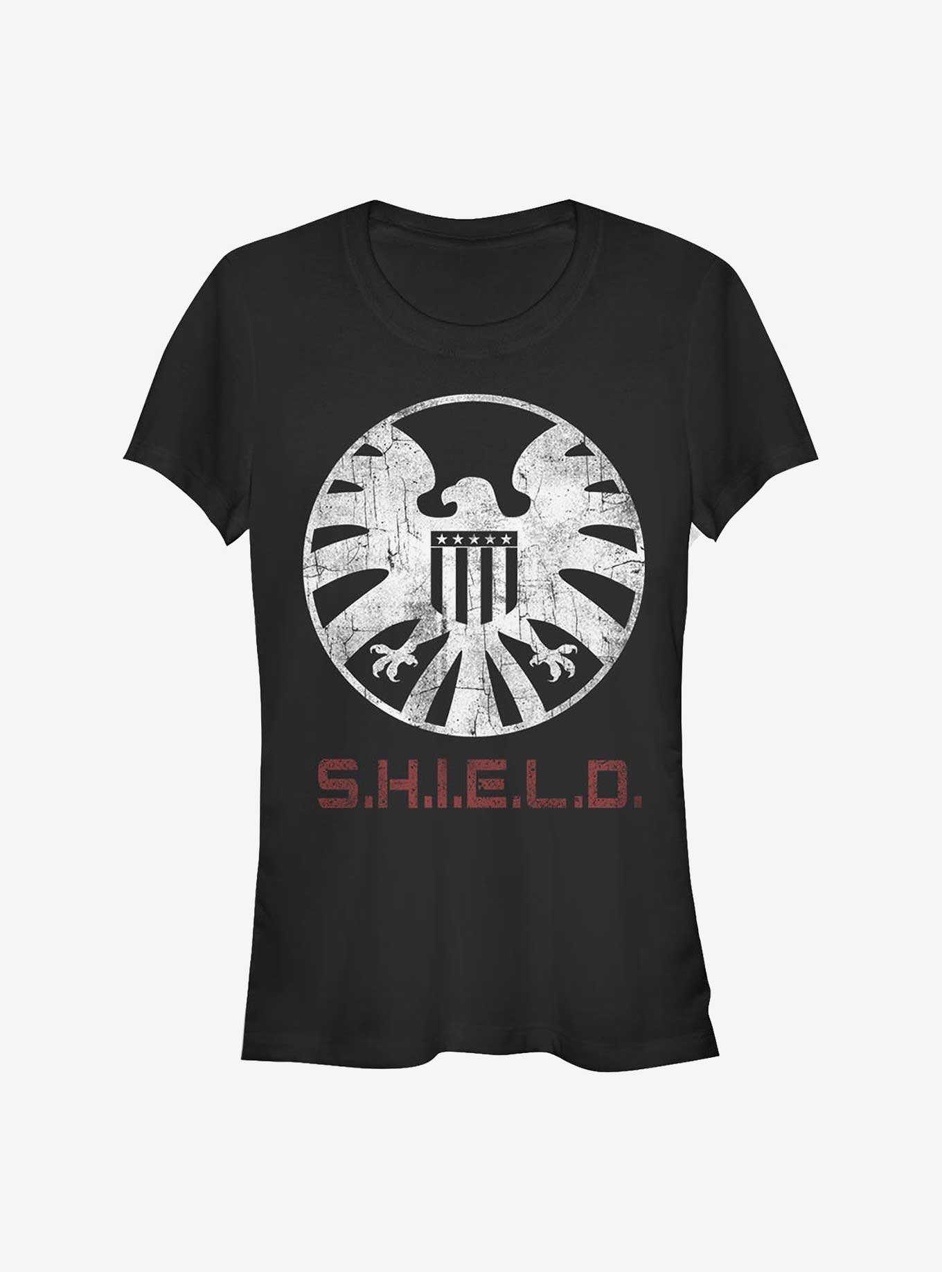 Marvel Avengers Shield Logo Girls T-Shirt, , hi-res