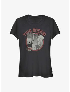 Beavis And Butt-Head Rock Simple Girls T-Shirt, , hi-res