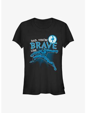 Marvel Black Panther Brave Like Dad Girls T-Shirt, , hi-res