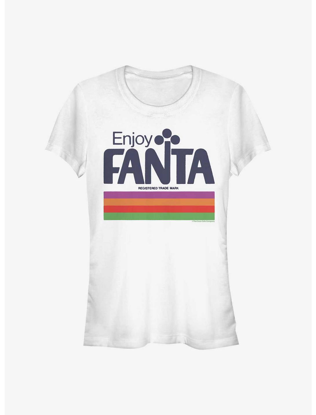 Coke Retro Enjoy Fanta Girls T-Shirt, WHITE, hi-res