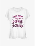 Disney Coffee And Disney Girls T-Shirt, WHITE, hi-res