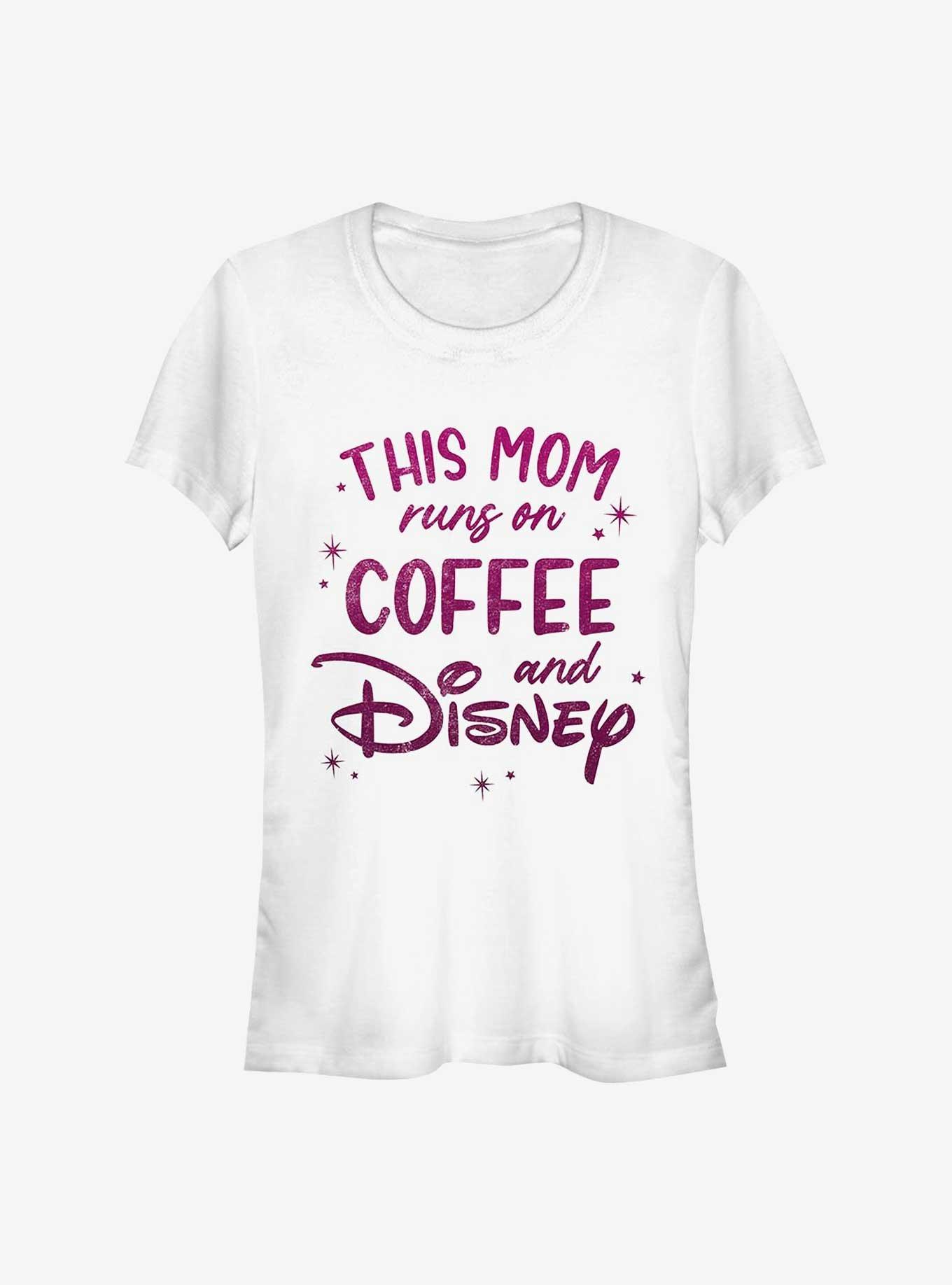 Disney Coffee And Disney Girls T-Shirt, WHITE, hi-res