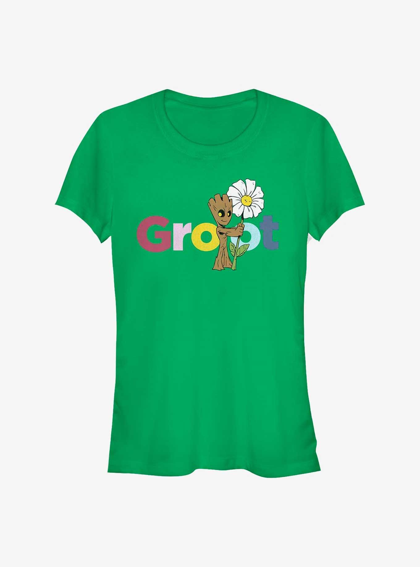 Marvel Guardians Of The Galaxy Groot Flower Girls T-Shirt, , hi-res