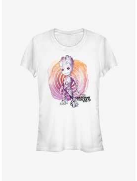 Marvel Guardians Of The Galaxy Groot Watercolor Girls T-Shirt, , hi-res