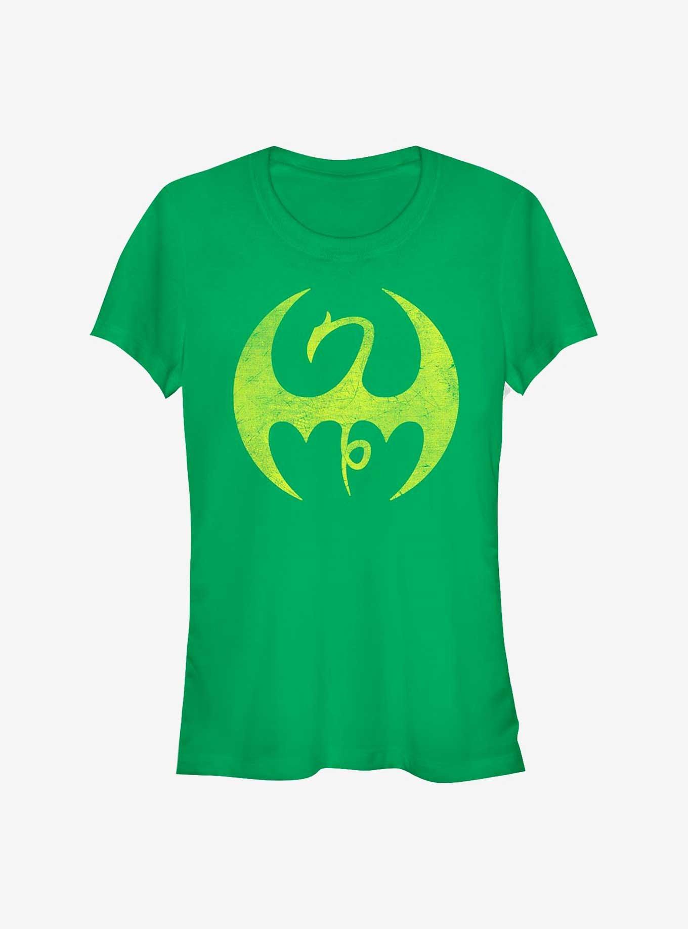 Marvel Iron Fist Iron Logo Girls T-Shirt, , hi-res