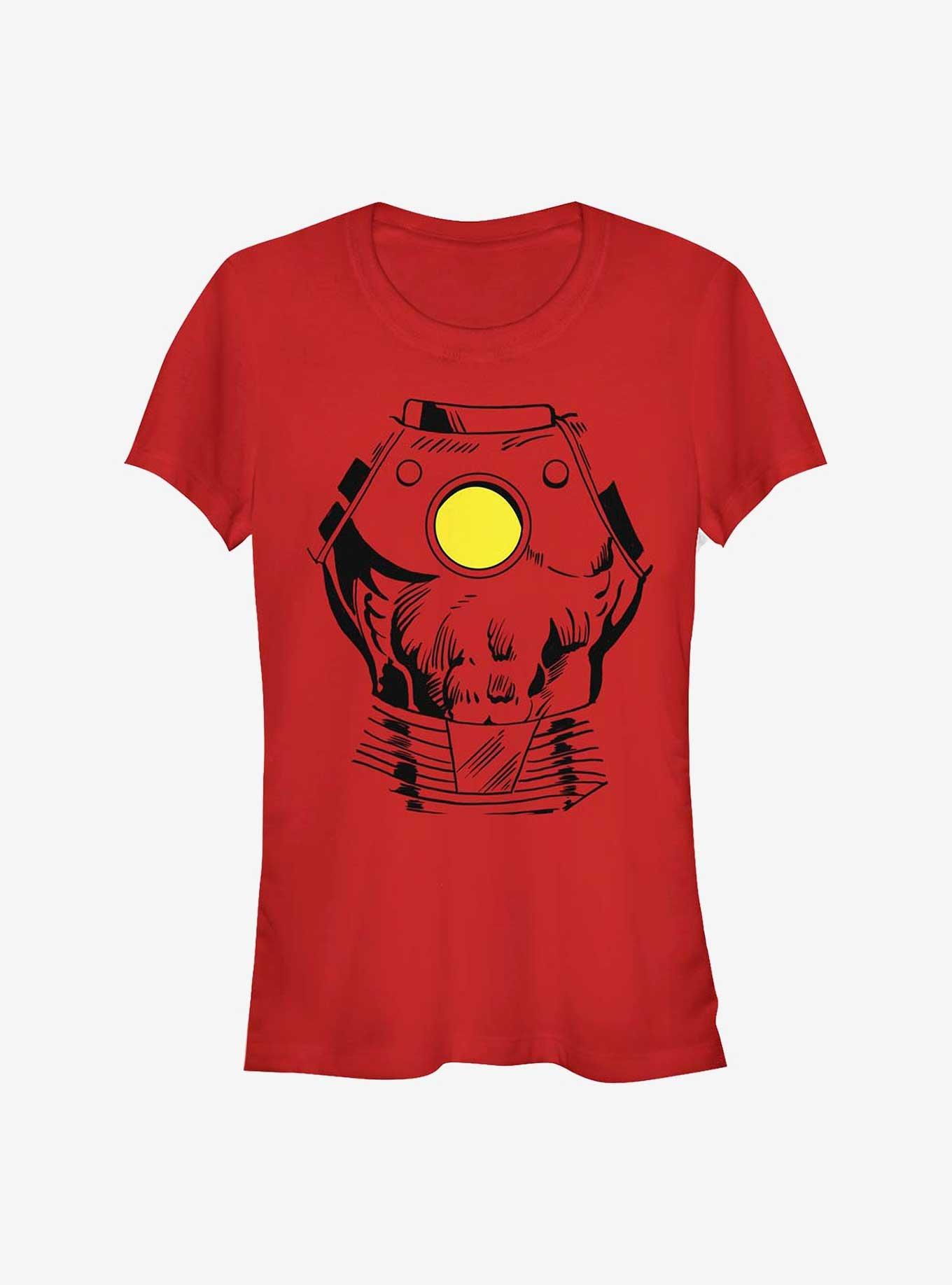 Marvel Iron Man Suit Girls T-Shirt