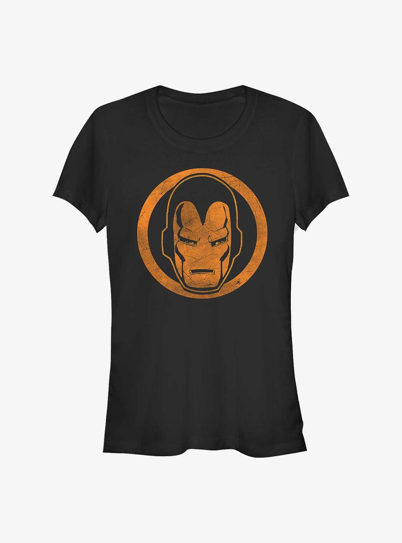 Marvel Iron Man Iron Orange Girls T-Shirt, BLACK, hi-res