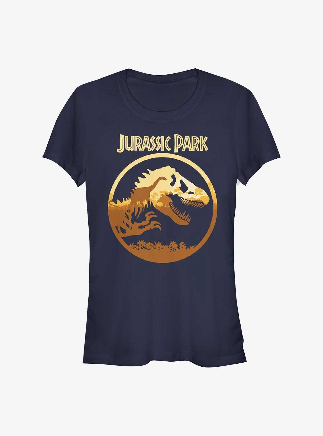 Jurassic Park Sunset Girls T-Shirt