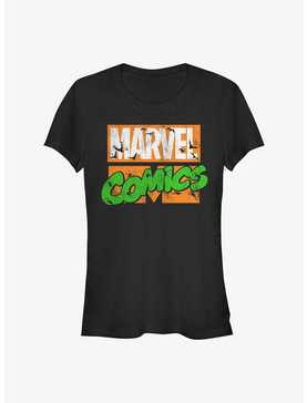 Marvel Comics Spooky Logo Girls T-Shirt, , hi-res