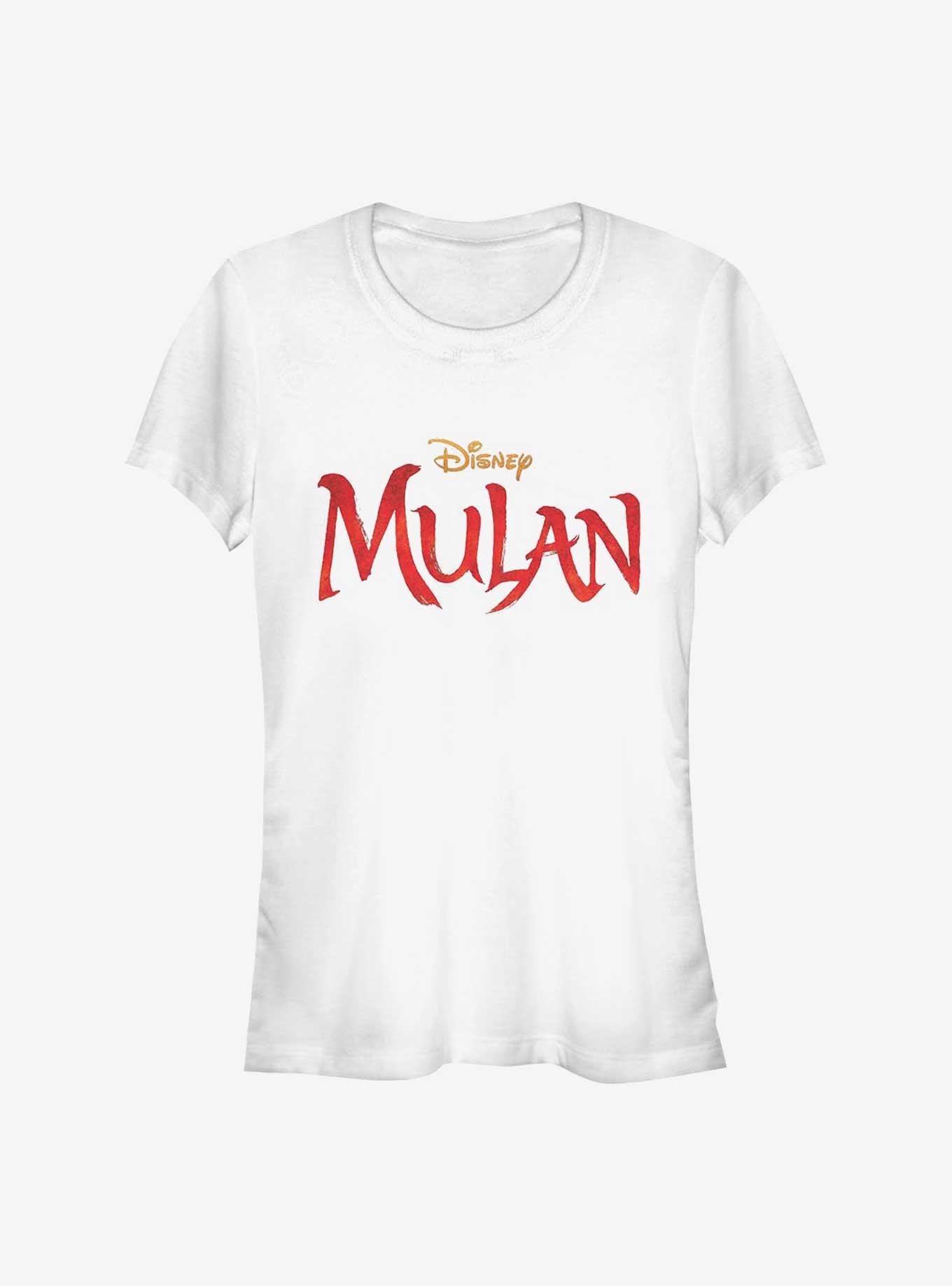 Disney Mulan Mulan Logo Girls T-Shirt, WHITE, hi-res