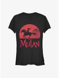 Disney Mulan Mulan Sunset Girls T-Shirt, BLACK, hi-res