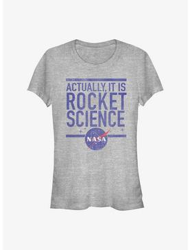 NASA Rocket Science Girls T-Shirt, ATH HTR, hi-res