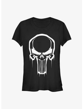 Plus Size Marvel Punisher Skull Face Girls T-Shirt, , hi-res