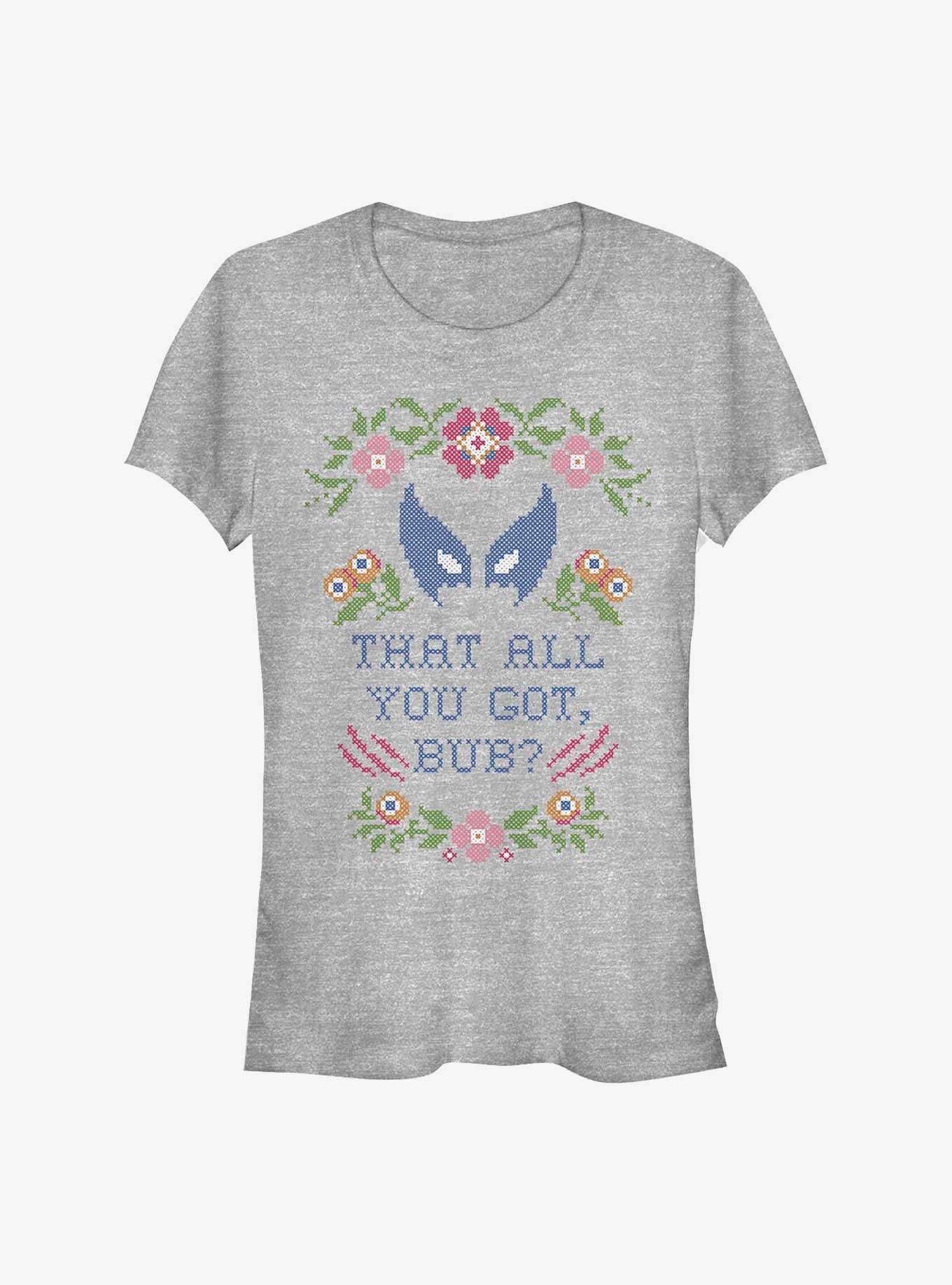 Marvel Wolverine Thats All You Got Bub Girls T-Shirt, ATH HTR, hi-res