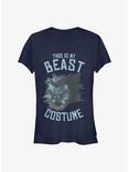 Marvel X-Men Beast Costume Girls T-Shirt, NAVY, hi-res