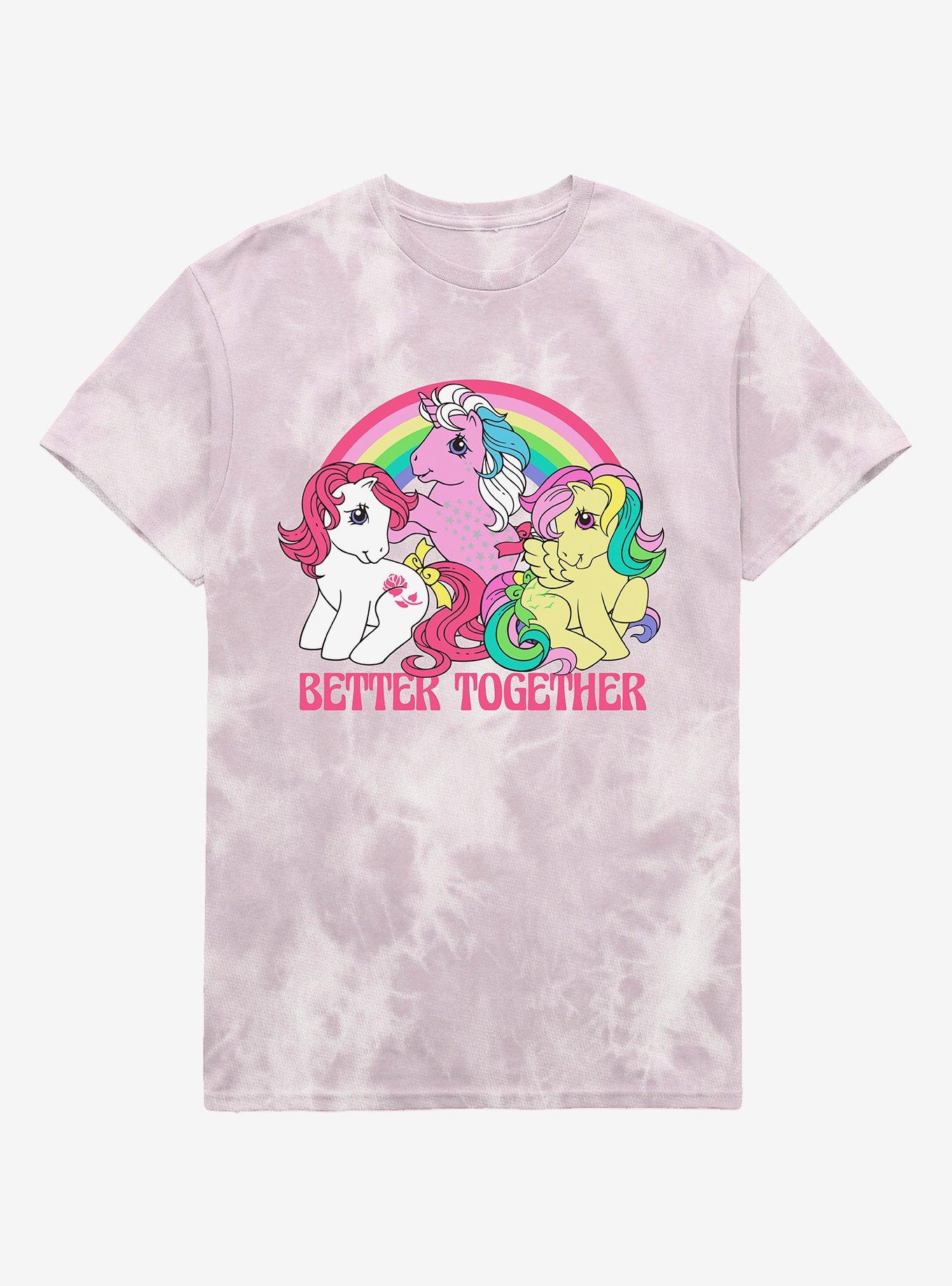 Maglietta Ufficiale My Little Pony | Uomo | Trio Smiling | T-Shirt Collezionabile | Alta Qualità - 3