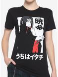 Naruto Shippuden Akatsuki Itachi Boyfriend Fit Girls T-Shirt, MULTI, hi-res