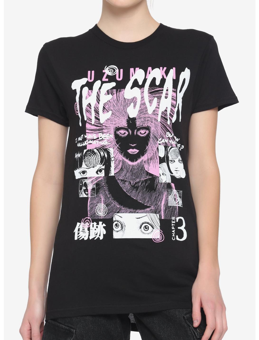 Junji Ito Uzumaki The Scar Girls T-Shirt, MULTI, hi-res