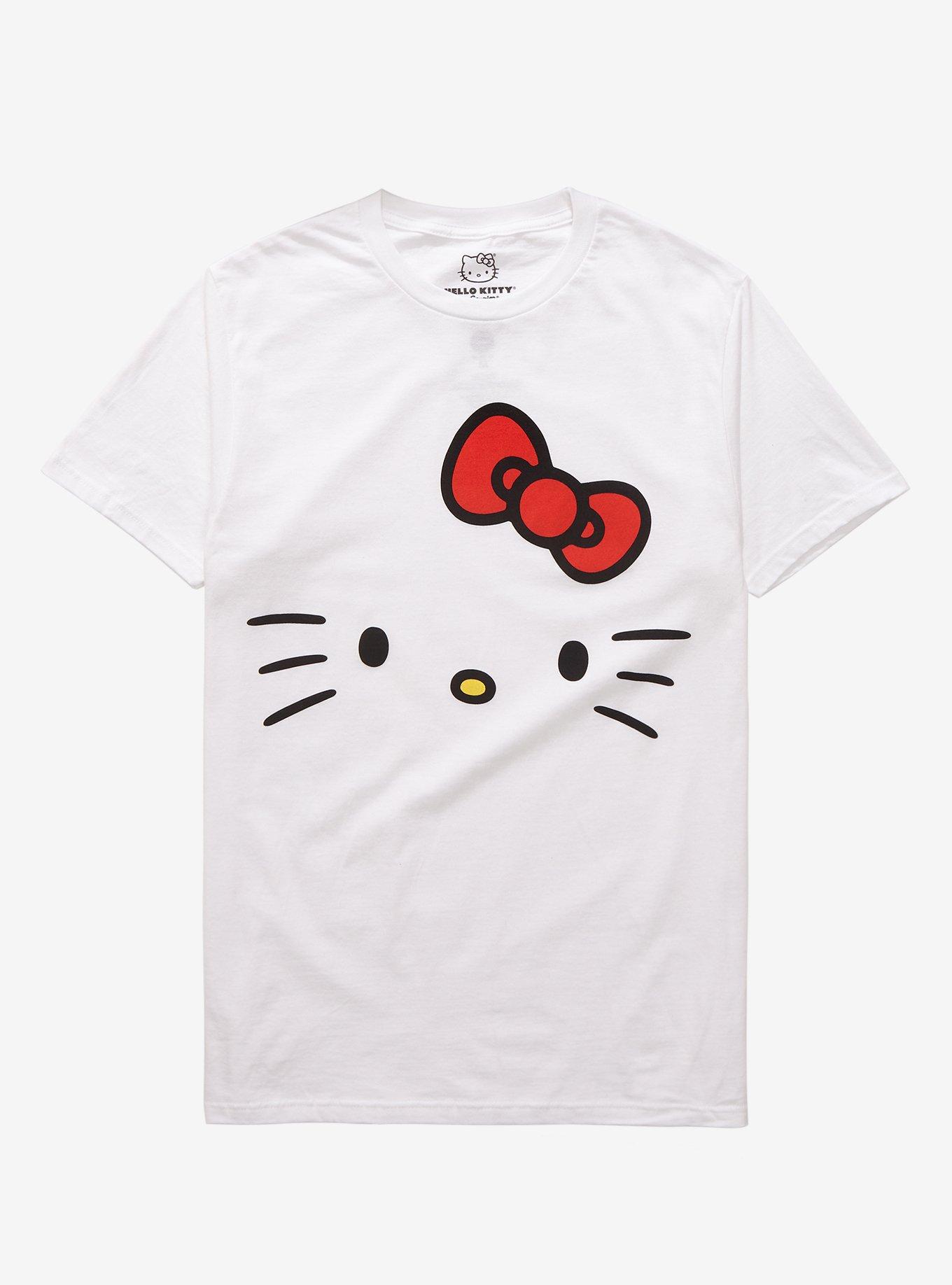 Hello Kitty Winky Face Women's Crop Top T-Shirt