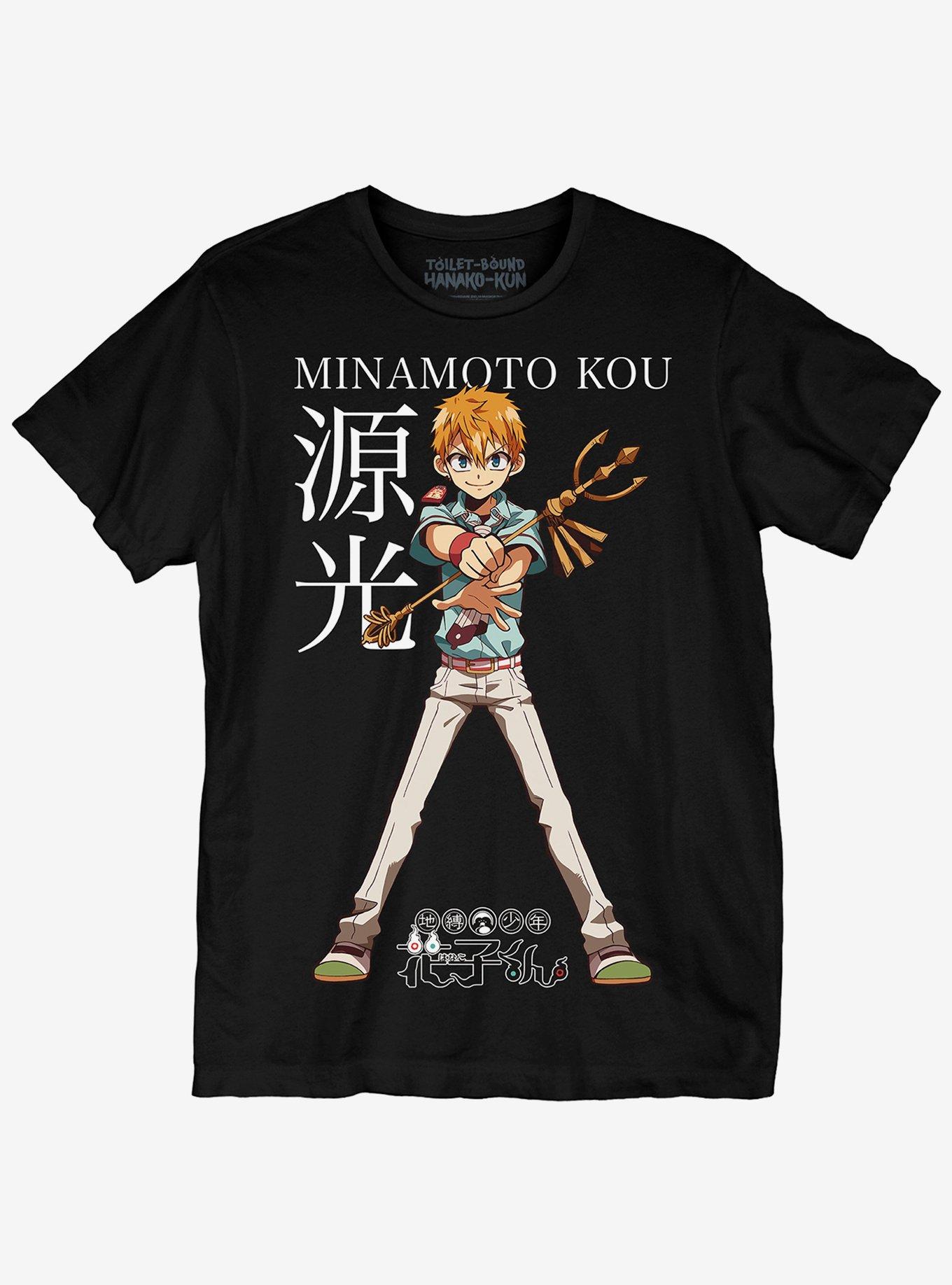 Toilet-Bound Hanako-Kun Minamoto Kou Boyfriend Fit Girls T-Shirt, MULTI, hi-res