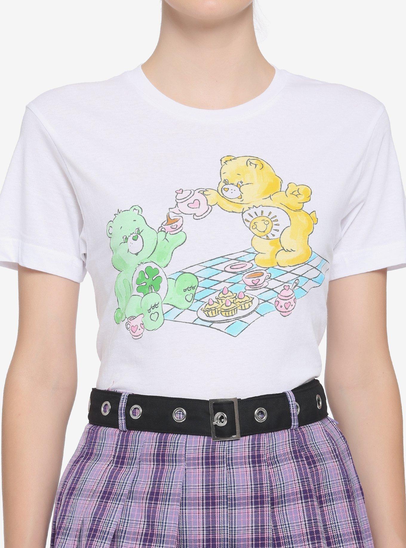 Care Bears Picnic Boyfriend Fit Girls T-Shirt, MULTI, hi-res