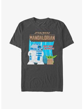 Star Wars The Mandalorian The Child & R2-D2 T-Shirt, CHARCOAL, hi-res