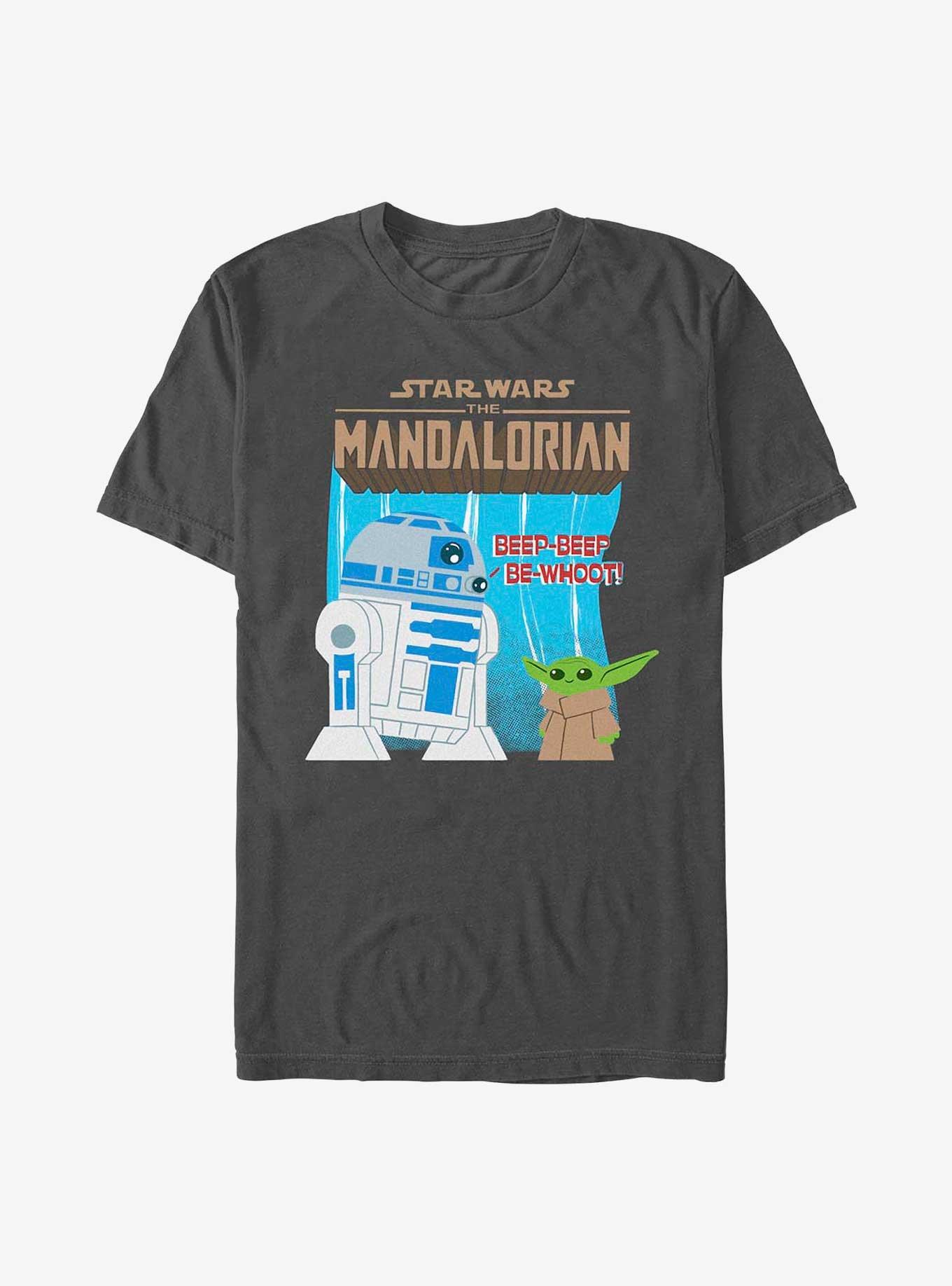 Star Wars The Mandalorian The Child & R2-D2 T-Shirt, CHARCOAL, hi-res