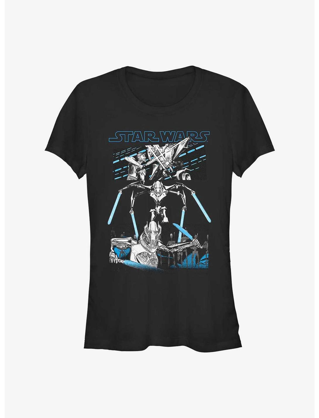 Star Wars Grevious Jedi Hunter Girls T-Shirt, BLACK, hi-res