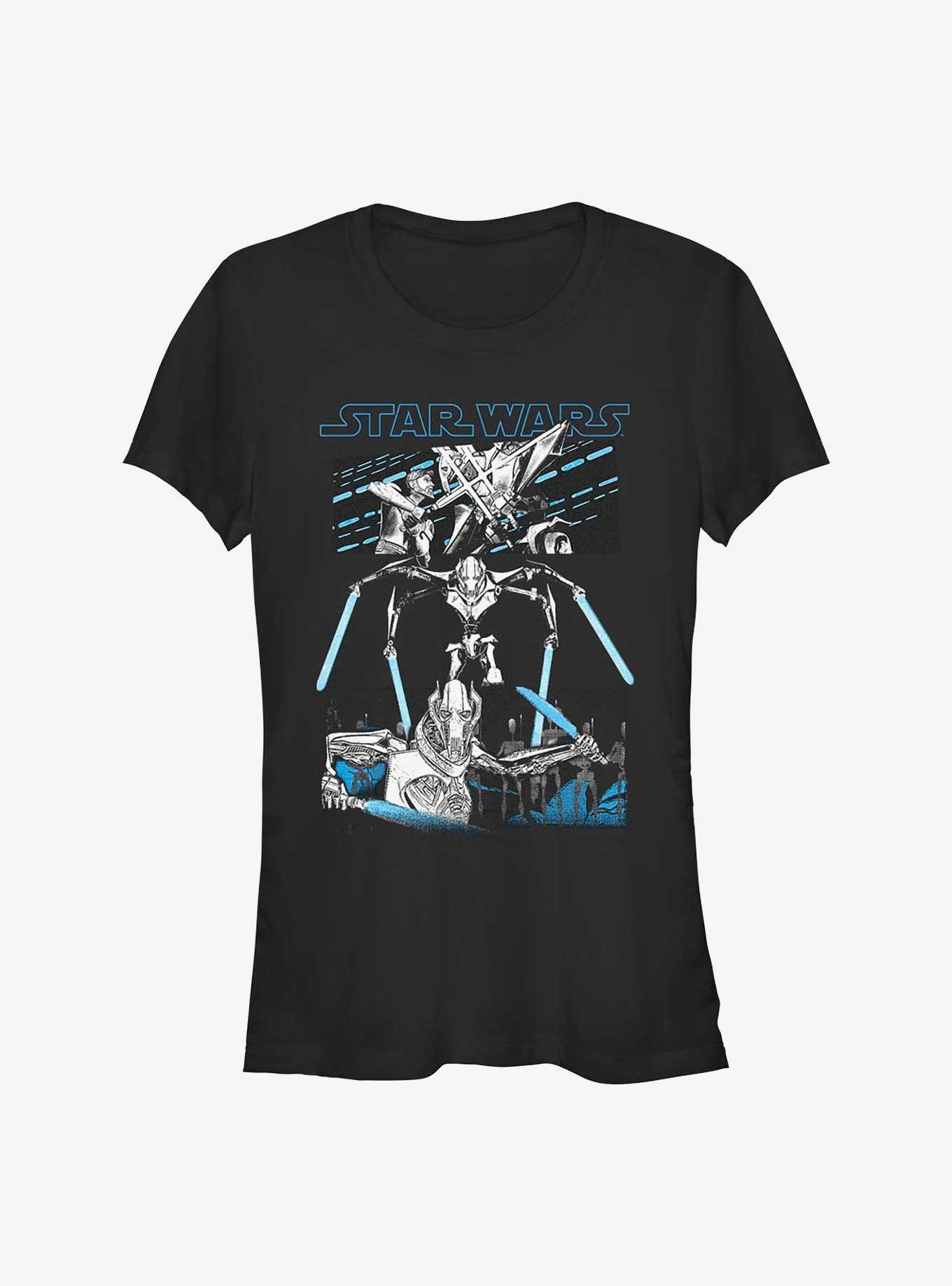 Star Wars Grevious Jedi Hunter Girls T-Shirt, BLACK, hi-res