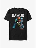 Nintendo Metroid Dread Samus T-Shirt, BLACK, hi-res