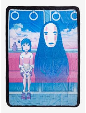 Studio Ghibli Spirited Away Train Ride Throw Blanket, , hi-res