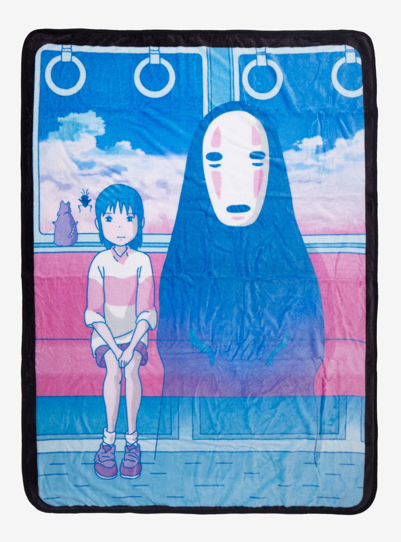 Studio Ghibli Spirited Away Train Ride Throw Blanket, , hi-res view 1