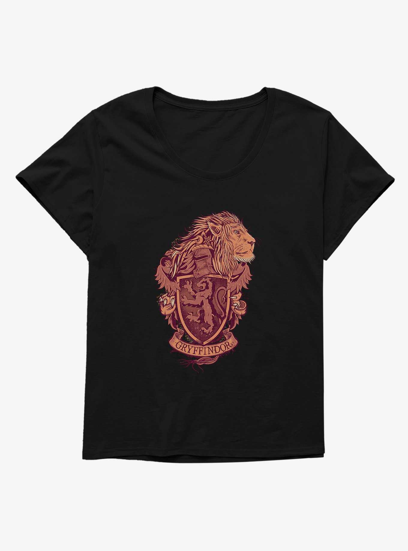 Harry Potter Gryffindor Shield Girls T-Shirt Plus Size, , hi-res