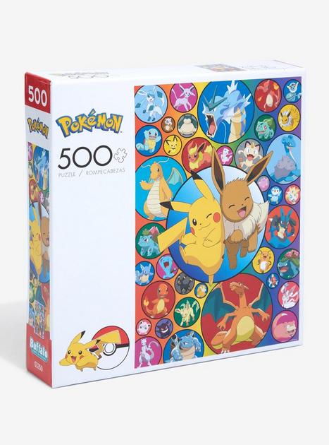 Pokémon Circular Frame Pokémon Portraits 500-Piece Puzzle | BoxLunch