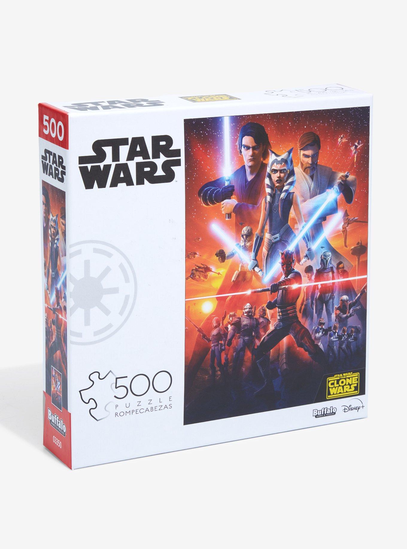 Star Wars: The Clone Wars Characters Poster 500-Piece Puzzle, , hi-res