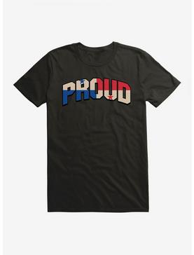 Panamanian And Proud Flag Script T-Shirt, , hi-res