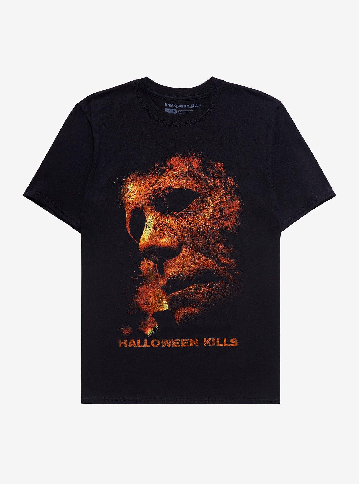 Fright-Rags Halloween Kills Poster T-Shirt, BLACK, hi-res