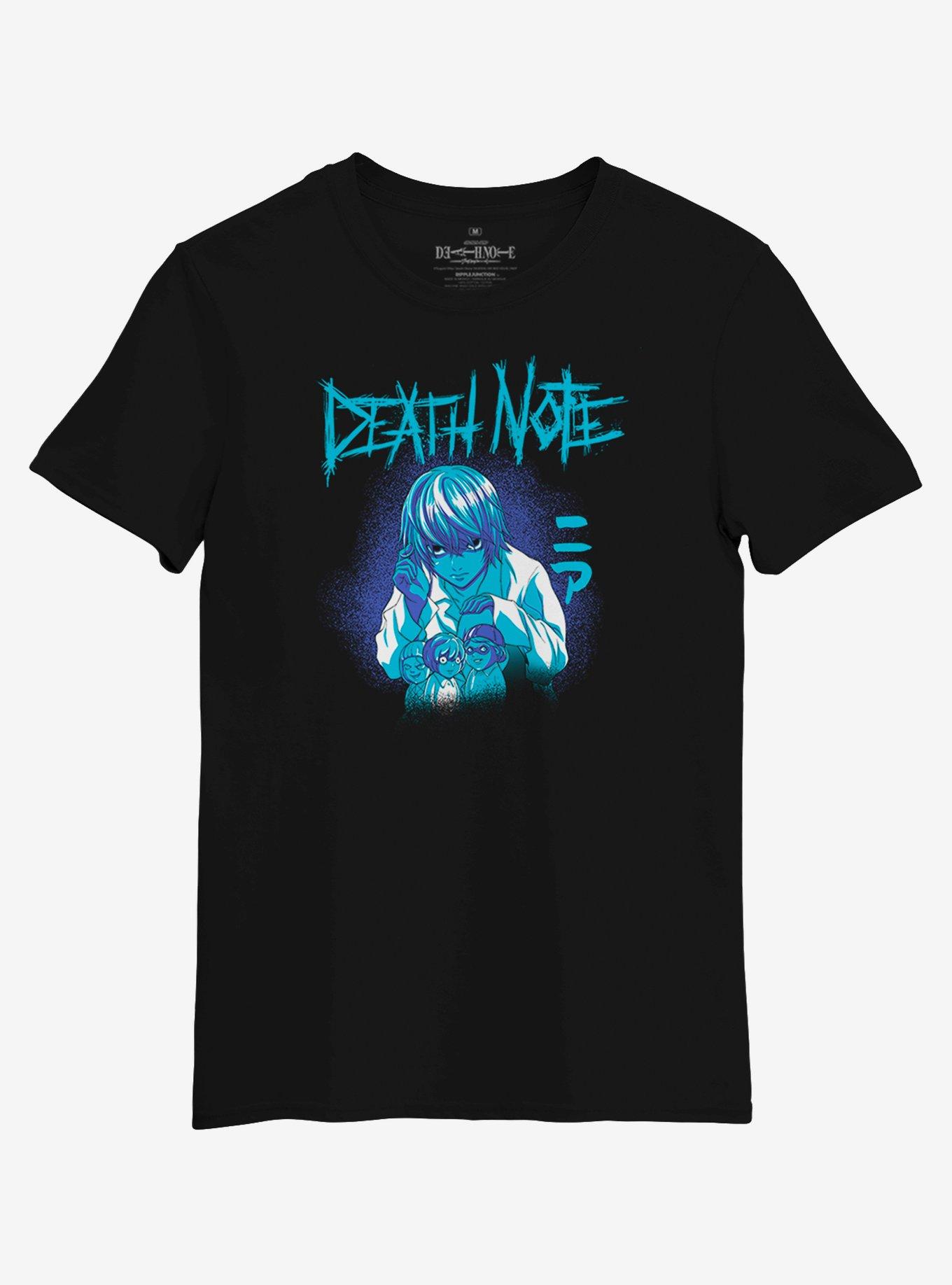 Death Note Metal Near T-Shirt, BLACK, hi-res